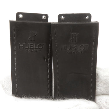ウブロ HUBLOT クラシックフュージョン 521用 クロコ×ラバーバンド ブラック クロコダイル ラバー 腕時計パーツ 純正 替え ベルト ストラップ 本革 26mm ブラック 黒
