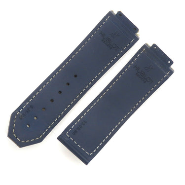 ウブロ HUBLOT ビッグバン 301用 デニム×ラバーバンド デニム×ブルー デニム ラバー 腕時計パーツ 純正 替え ベルト ストラップ 25mm ブルー 青