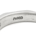 ノンブランド NON BRAND トルマリンリング プラチナシルバー Pt900 トルマリン リング 指輪 11号