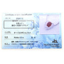 ノンブランド NON BRAND ルビー ダイヤ プラチナシルバー Pt850 Pt900 ルビー ダイヤモンド ネックレス プラチナ レッド ハートモチーフ ペンダント