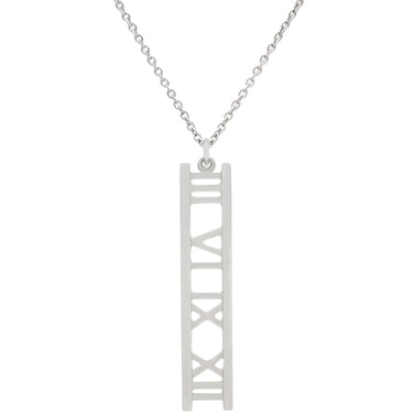 ティファニー Tiffany & Co アトラスバー ホワイトゴールド K18WG ネックレス 18K T&Co.