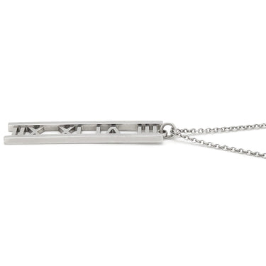 ティファニー Tiffany & Co アトラスバー ホワイトゴールド K18WG ネックレス 18K T&Co.