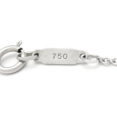 ティファニー Tiffany & Co アトラスバー ホワイトゴールド K18WG ネックレス 18K T&Co.