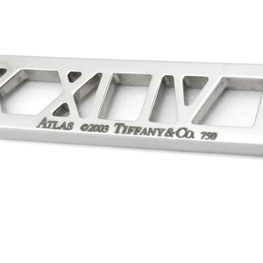 ティファニー Tiffany & Co アトラスバー ホワイトゴールド K18WG ネックレス 18K T&Co.