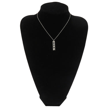 ティファニー Tiffany & Co アトラスバー ホワイトゴールド K18WG ネックレス 18K T&Co.