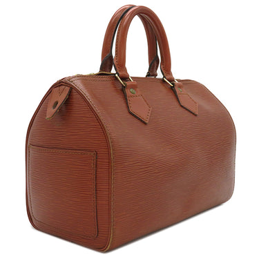 ルイヴィトン LOUIS VUITTON スピーディ 25 M43013 ケニアブラウン エピレザー ハンドバッグ ゴールド金具 茶