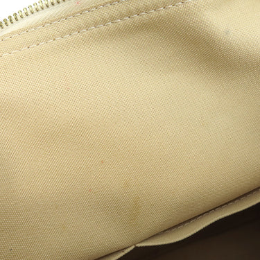 ルイヴィトン LOUIS VUITTON ストレーザ PM N51261 ダミエアズール ダミエアズールキャンバス トートバッグ ゴールド金具 白 肩掛け