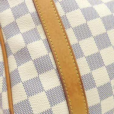 ルイヴィトン LOUIS VUITTON ストレーザ PM N51261 ダミエアズール ダミエアズールキャンバス トートバッグ ゴールド金具 白 肩掛け