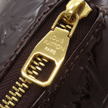 ルイヴィトン LOUIS VUITTON シャーウッド GM M91489 アマラント モノグラムヴェルニ ショルダーバッグ ゴールド金具 紫 エナメル