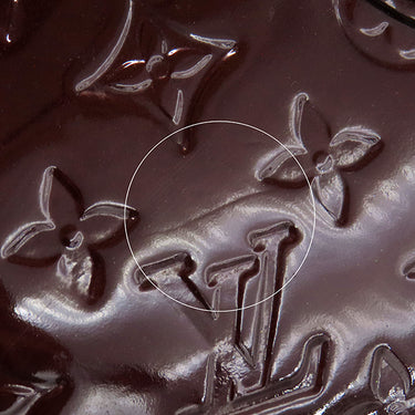 ルイヴィトン LOUIS VUITTON シャーウッド GM M91489 アマラント モノグラムヴェルニ ショルダーバッグ ゴールド金具 紫 エナメル