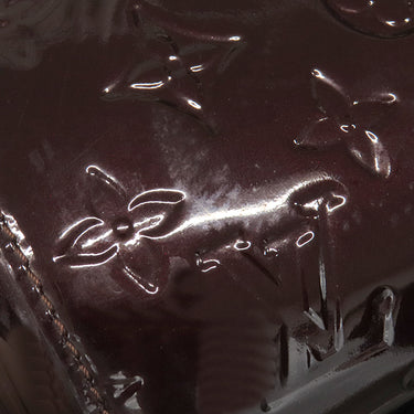 ルイヴィトン LOUIS VUITTON シャーウッド GM M91489 アマラント モノグラムヴェルニ ショルダーバッグ ゴールド金具 紫 エナメル