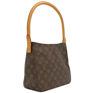 ルイヴィトン LOUIS VUITTON ルーピング MM M51146 モノグラム モノグラムキャンバス ハンドバッグ ゴールド金具 茶