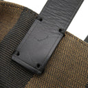 フェンディ FENDI ぺカン 8BH252 ブラウン×イエロー キャンバス レザー トートバッグ ゴールド金具 ハンドバッグ ミニトート 茶 黄