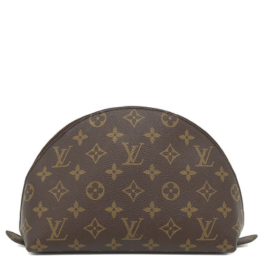 ルイヴィトン LOUIS VUITTON トゥルース ドゥミロンド M47520 モノグラム モノグラムキャンバス ポーチ ゴールド金具 茶 メイクポーチ