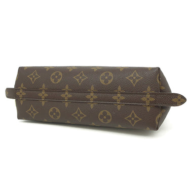 ルイヴィトン LOUIS VUITTON トゥルース ドゥミロンド M47520 モノグラム モノグラムキャンバス ポーチ ゴールド金具 茶 メイクポーチ