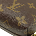 ルイヴィトン LOUIS VUITTON トゥルース ドゥミロンド M47520 モノグラム モノグラムキャンバス ポーチ ゴールド金具 茶 メイクポーチ