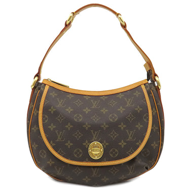 ルイヴィトン LOUIS VUITTON トゥラムPM M40076 モノグラム モノグラムキャンバス ショルダーバッグ ゴールド金具 茶 肩掛け