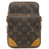 ルイヴィトン LOUIS VUITTON アマゾン M45236 モノグラム モノグラムキャンバス ショルダーバッグ ゴールド金具 茶 斜め掛け
