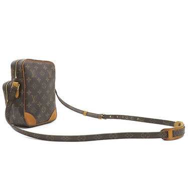 ルイヴィトン LOUIS VUITTON アマゾン M45236 モノグラム モノグラムキャンバス ショルダーバッグ ゴールド金具 茶 斜め掛け