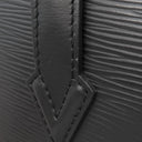 ルイヴィトン LOUIS VUITTON サンジャック M52272 ノワール エピレザー ハンドバッグ ゴールド金具 黒