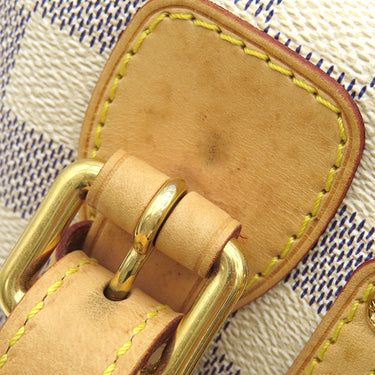 ルイヴィトン LOUIS VUITTON バークレー N52001 ダミエアズール ダミエキャンバス ハンドバッグ ゴールド金具 茶 ボストン