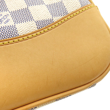 ルイヴィトン LOUIS VUITTON バークレー N52001 ダミエアズール ダミエキャンバス ハンドバッグ ゴールド金具 茶 ボストン