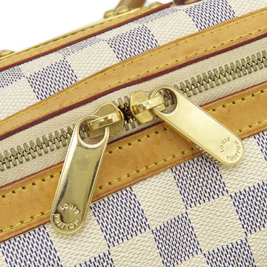 ルイヴィトン LOUIS VUITTON バークレー N52001 ダミエアズール ダミエキャンバス ハンドバッグ ゴールド金具 茶 ボストン