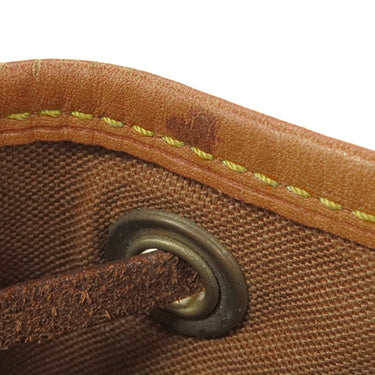 ルイヴィトン LOUIS VUITTON ミニ モンスリ M51137 モノグラム モノグラムキャンバス リュック・デイパック ゴールド金具 茶 バックパック