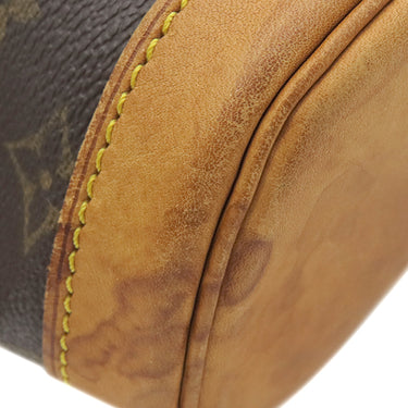 ルイヴィトン LOUIS VUITTON ミニ モンスリ M51137 モノグラム モノグラムキャンバス リュック・デイパック ゴールド金具 茶 バックパック