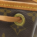 ルイヴィトン LOUIS VUITTON ミニ モンスリ M51137 モノグラム モノグラムキャンバス リュック・デイパック ゴールド金具 茶 バックパック