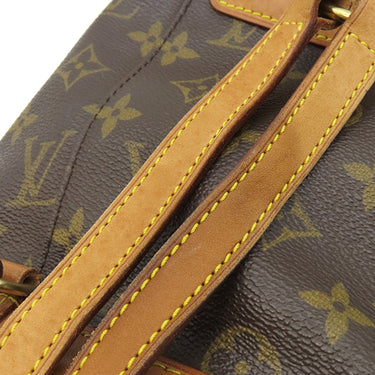 ルイヴィトン LOUIS VUITTON ミニ モンスリ M51137 モノグラム モノグラムキャンバス リュック・デイパック ゴールド金具 茶 バックパック
