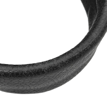 シャネル CHANEL チョコバー ハンドバッグ ブラック キャビアスキン トートバッグ シルバー金具 黒 ココマーク