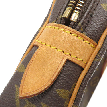 ルイヴィトン LOUIS VUITTON ポシェット マルリーバンドリエール M51828 モノグラム モノグラムキャンバス ショルダーバッグ ゴールド金具 茶 斜め掛け