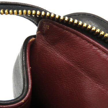 シャネル CHANEL マトラッセ ブラック レザー ショルダーバッグ ゴールド金具 黒 チェーンショルダー 肩掛け