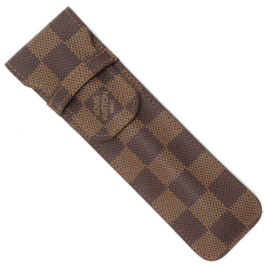 ルイヴィトン LOUIS VUITTON グラントゥール グランドツアー N79002・M63131（ケース） ダミエ×ゴールド メタル ダミエキャンバス（ケース） ボールペン 黒インク 筆記確認済み 別売ケース付き