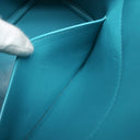 エルメス HERMES ボリード27 ターコイズ シェーブル 2WAYバッグ シルバー金具 青 ショルダー