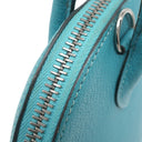 エルメス HERMES ボリード27 ターコイズ シェーブル 2WAYバッグ シルバー金具 青 ショルダー