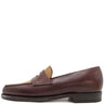 ジョンロブ John Lobb 310 LOPEZ ロペス ブラウン×ライトブラウン レザー ＃5E ローファー 革靴 本革 茶