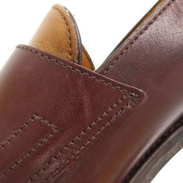 ジョンロブ John Lobb 310 LOPEZ ロペス ブラウン×ライトブラウン レザー ＃5E ローファー 革靴 本革 茶