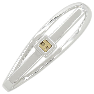 エルメス HERMES ビルクリップ シルバー×イエローゴールド シルバー925 K18YG マネークリップ Ag925 SV925