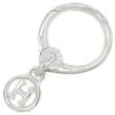 エルメス HERMES Hロゴ チャーム シルバー シルバー925 キーホルダー Ag925 SV925 カラビナ