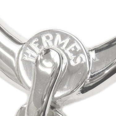 エルメス HERMES Hロゴ チャーム シルバー シルバー925 キーホルダー Ag925 SV925 カラビナ