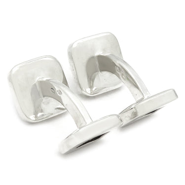 エルメス HERMES Hロゴ カフリンクス シルバー×イエローゴールド シルバー925 K18YG カフス 750 AG925