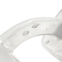 エルメス HERMES Hロゴ カフリンクス シルバー×イエローゴールド シルバー925 K18YG カフス 750 AG925