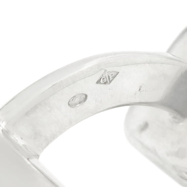 エルメス HERMES Hロゴ カフリンクス シルバー×イエローゴールド シルバー925 K18YG カフス 750 AG925