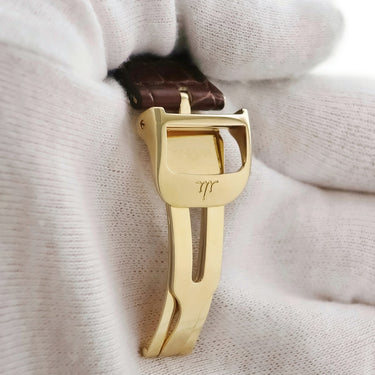 腕時計 クレドール Credor ノード GBBE980 6898-00D0 手巻き メンズ K18PG無垢 アイボリー バー スモセコ