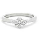 ニワカ NIWAKA 白鈴 ダイヤリング 3456N2 プラチナシルバー Pt950 ダイヤモンド リング 指輪 7号