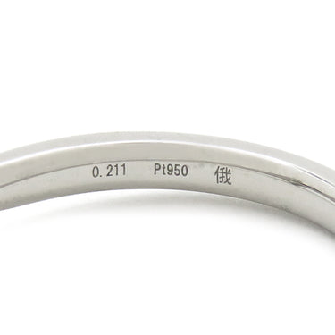 ニワカ NIWAKA 白鈴 ダイヤリング 3456N2 プラチナシルバー Pt950 ダイヤモンド リング 指輪 7号