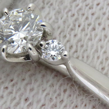 ニワカ NIWAKA 白鈴 ダイヤリング 3456N2 プラチナシルバー Pt950 ダイヤモンド リング 指輪 7号