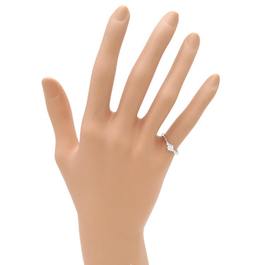 ニワカ NIWAKA 白鈴 ダイヤリング 3456N2 プラチナシルバー Pt950 ダイヤモンド リング 指輪 7号